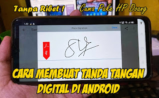 Cara Membuat Tanda Tangan Digital Di Android