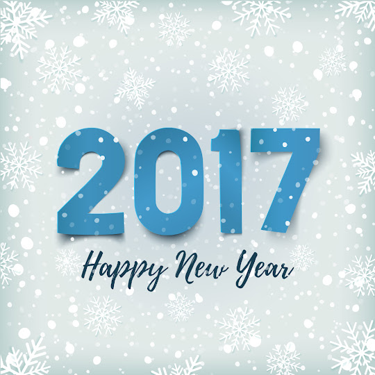 download free wallpapers for apple iPad greeting card holiday Happy New Year 2017