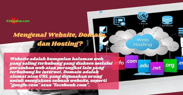 Mengenal Website, Domain, dan Hosting?