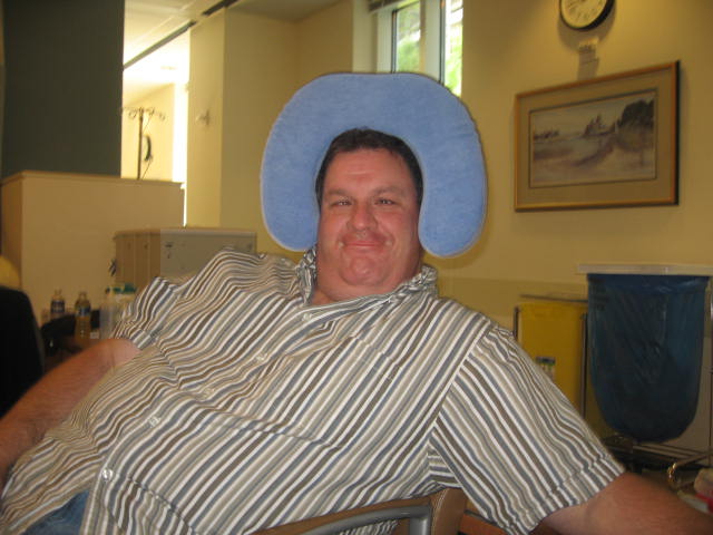 Steve always trying to make me laugh!