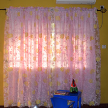 Shop Pink Chiffon Teen Room Curtains in Port Harcourt, Nigeria