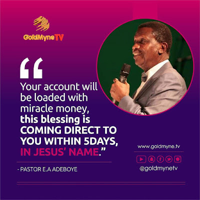 God convinced me that the tithing was right - Pastor Adeboye speaks again.