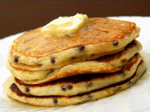 Family!: chip Breakfast pancakes chocolate The make For Chocolate Chip to Pancakes how