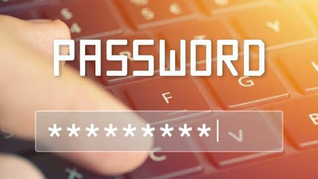 Menjaga keamanan password