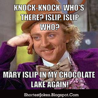 Knock Knock - Mary I slip in My Chocolate Lake Again