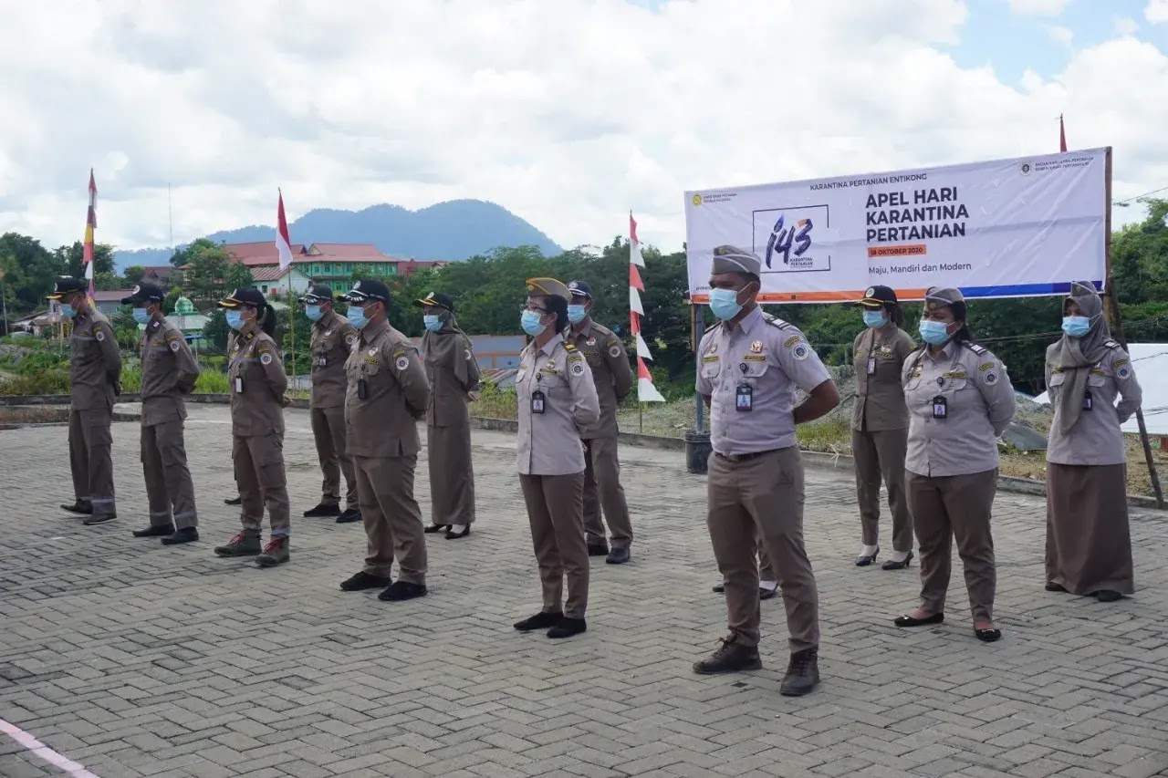 Memperingati Hari Karantina Pertanian ke 143 tahun di Entikong Sanggau Kalbar