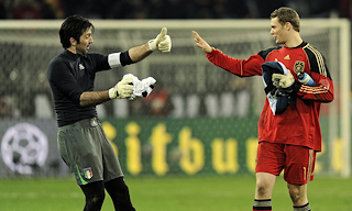 Buffon dan Neuer Saling Mengagumi