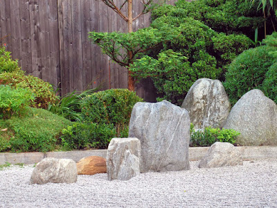 jardín Zen de piedras