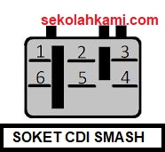 soket cdi suzuki smash