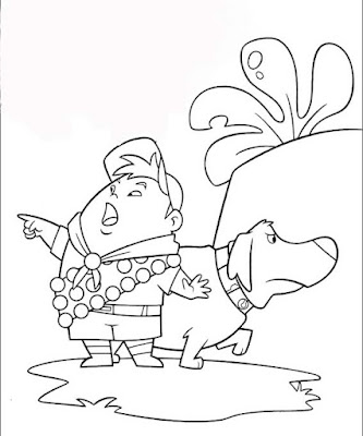 Free UP Coloring Pages