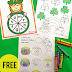 St. Patrick's Day Spin & Color Letters & Sounds