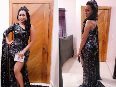 Juliet Ibrahim dazzles as she is awarded 'Best Dressed Ghanaian actress in Nollywood' 