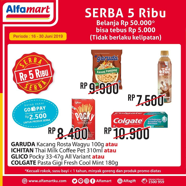 #Alfamart - #Promo Katalog Serba 5K Periode 16 - 30 Juni 2019