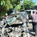 Rem Blong, Bus Tabrak Minibus di Padang, Seorang Penumpang Minibus Tewas 