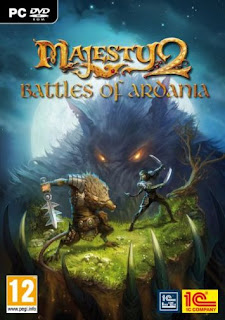 Majesty 2 Battles of Ardania pc dvd front cover