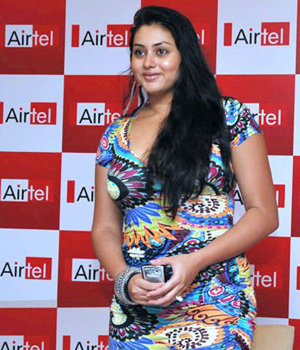 Namitha Airtel Event Photos