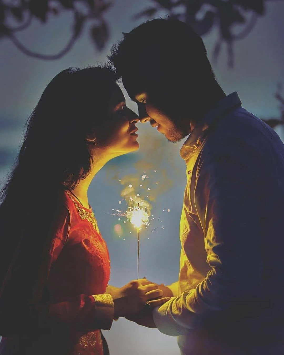 Happy Diwali Couple Photoshoot