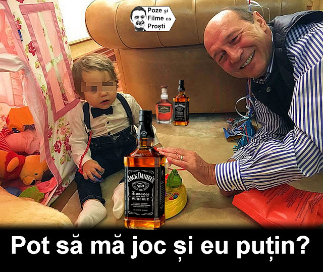 Cum se joaca Traian Basescu cu nepotica