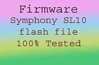 Symphony S110 firmware file without password