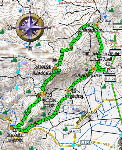 Ampliar plano del recorrido