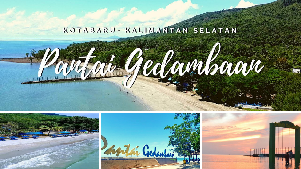 Gedambaan Beach Tourism, Kotabaru, South Kalimantan, Indonesia