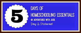 Pinterest - a homeschooling essential