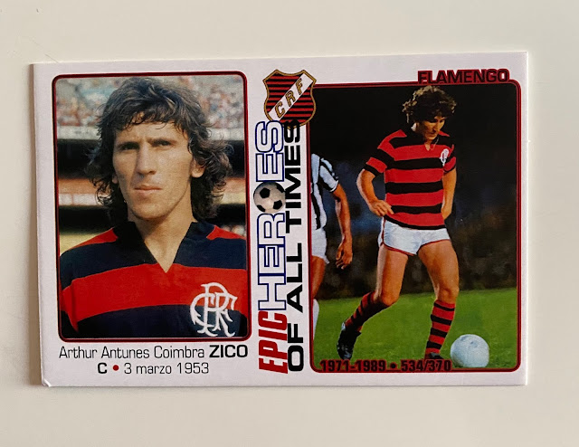 figurina zico flamengo