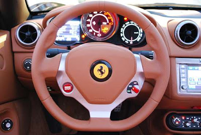 2012 ferrari california steering