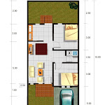Contoh Rumah Ukuran 5 X 12