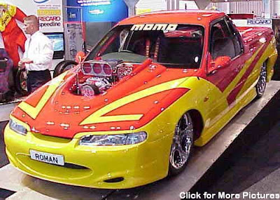 A Holden Momo Ute Car