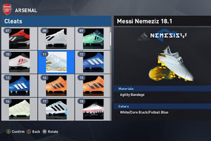 Pes 2017 Adidas Nemeziz Messi Bootspack (15 Years Boots)