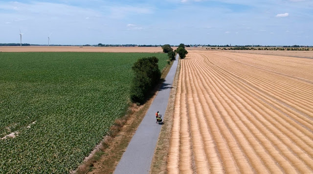 Voyage à vélo de Paris à la Normandie