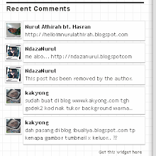 Cara Membuat Widget Komentar Blogspot Dengan Avatar