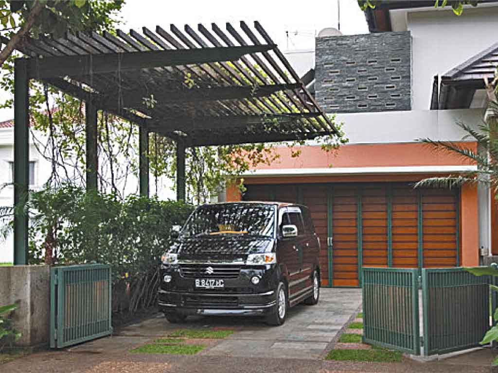 10 Gambar Carport Minimalis Pengganti Garaj - Design Rumah 