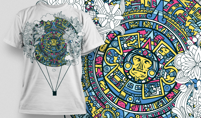 Download Aztec Desain Kaos CDR File CorelDraw Free Download ...