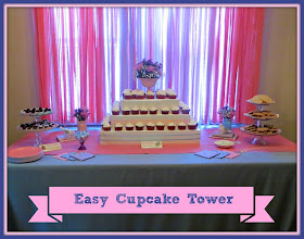 Easy Cupcake Tower by Crafty In Crosby