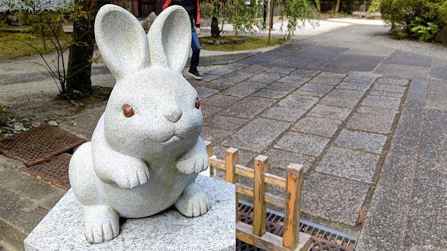 岡崎神社 うさぎ神社 京都