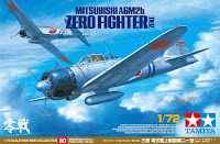 Tamiya 1/72 MITSUBISHI A6M2b ZERO FIGHTER (ZEKE) (60780) Color Guide & Paint Conversion Chart 
