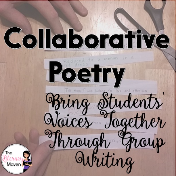 Incorporate opportunities for collaborative writing in your classroom by using collaborative poetry. Students will first write individually from a character's perspective and then work together as a group to create a communal piece of writing.