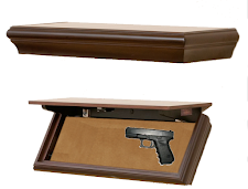 Tactical concealment security wooden shelf