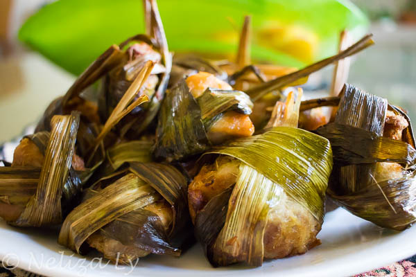 Instant Pot and Air Fryer Pandan (screw pine leaves) Chicken 