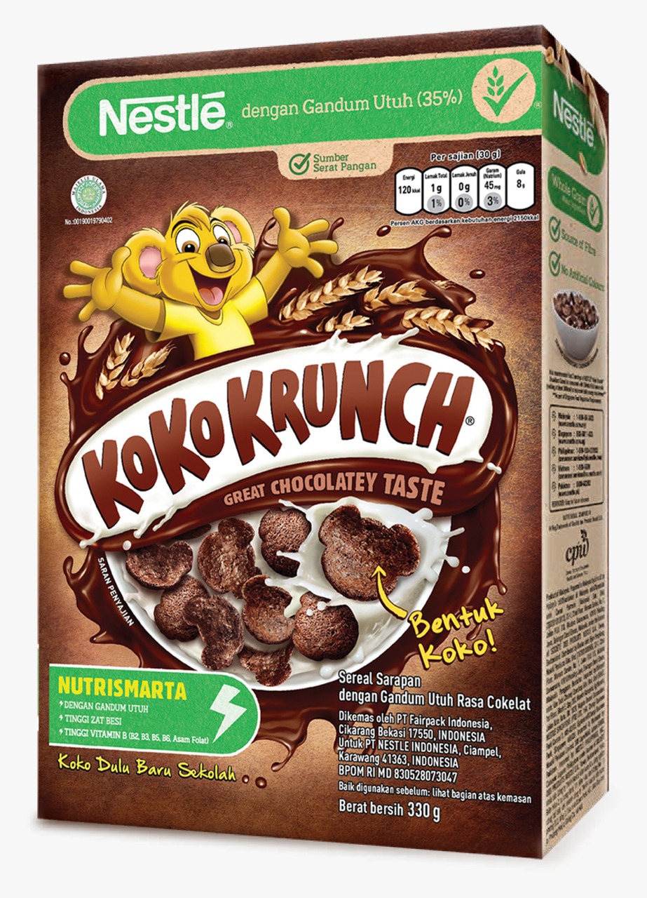 Pilih KOKO KRUNCH Nutrismart sarapan sehat