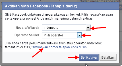 Cara Menambah Nomor Telepon di akun facebook