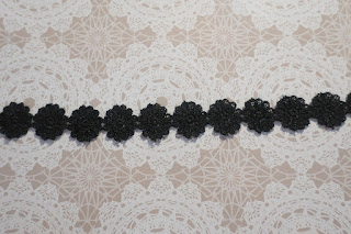 koronkowy choker diy