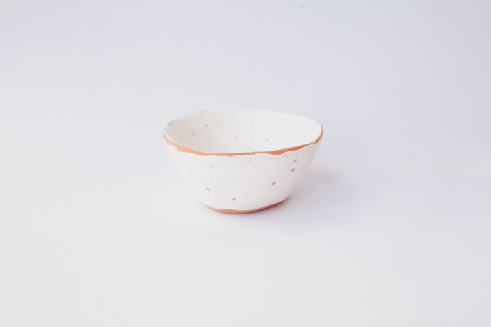 ceramic terracotta bowl