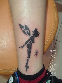 Trendy Tribal Fairy Tattoo 2011