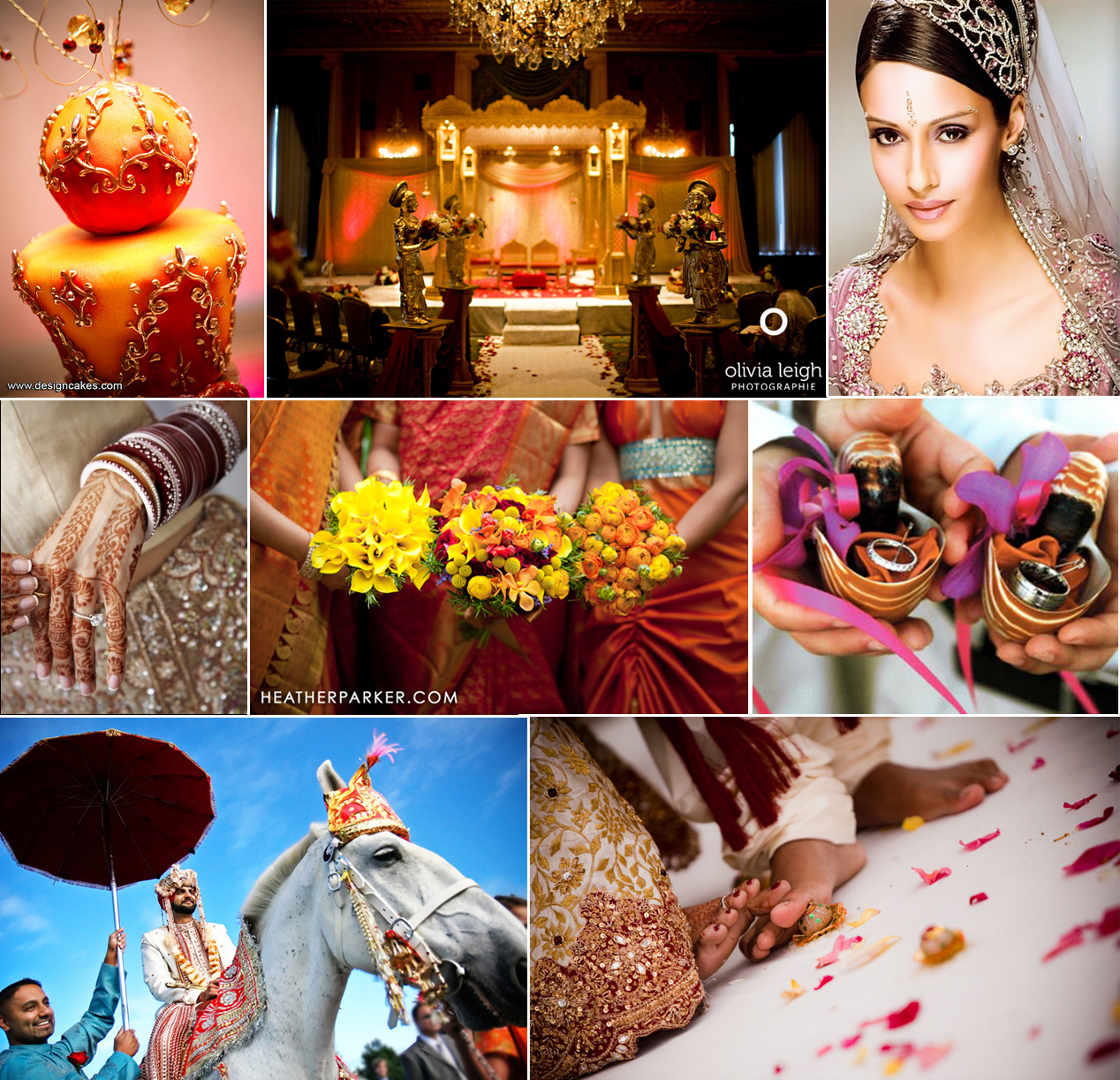 indian wedding album