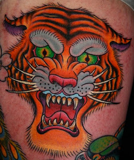 animals tiger tattoo