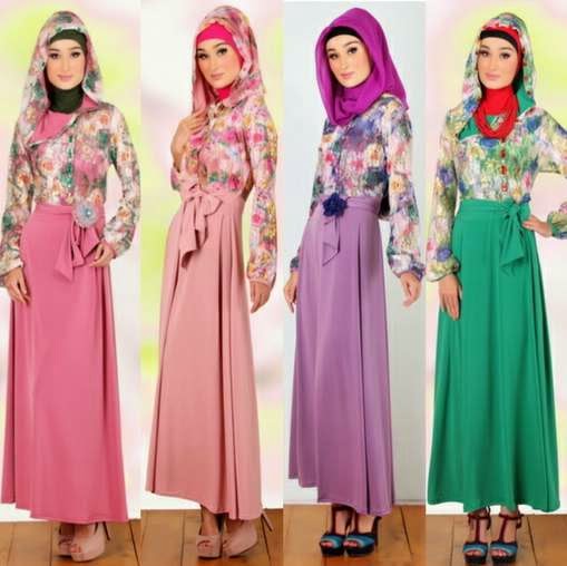35 Model Baju  Muslim  Remaja Modern Terbaru dan Trend 2019 