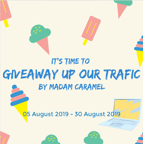  Segmen | Giveaway UP Traffic by Madam Caramel, blogger, blog,